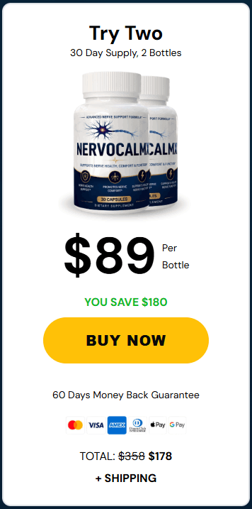 Order NervoCalmX 1 Bottle